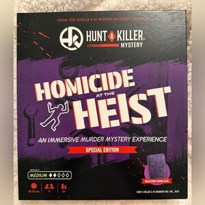 Homicide at the Heist, Special Edition, Hunt a Killer, Mystery Experience
